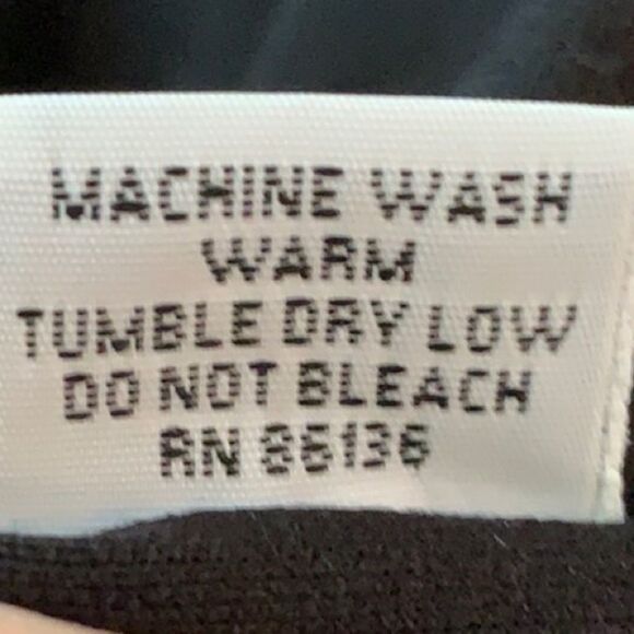 Bryn Walker Nada Asymmetrical Black Tunic - Picture 7 of 7